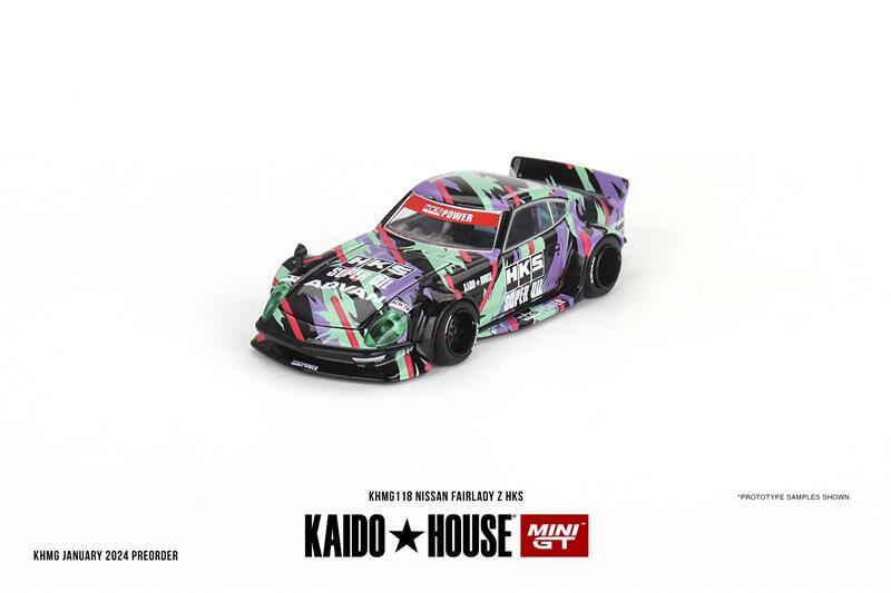 Kaido House x MINI GT 1:64 Fairlady Z HKS Diecast Model Car | eBay