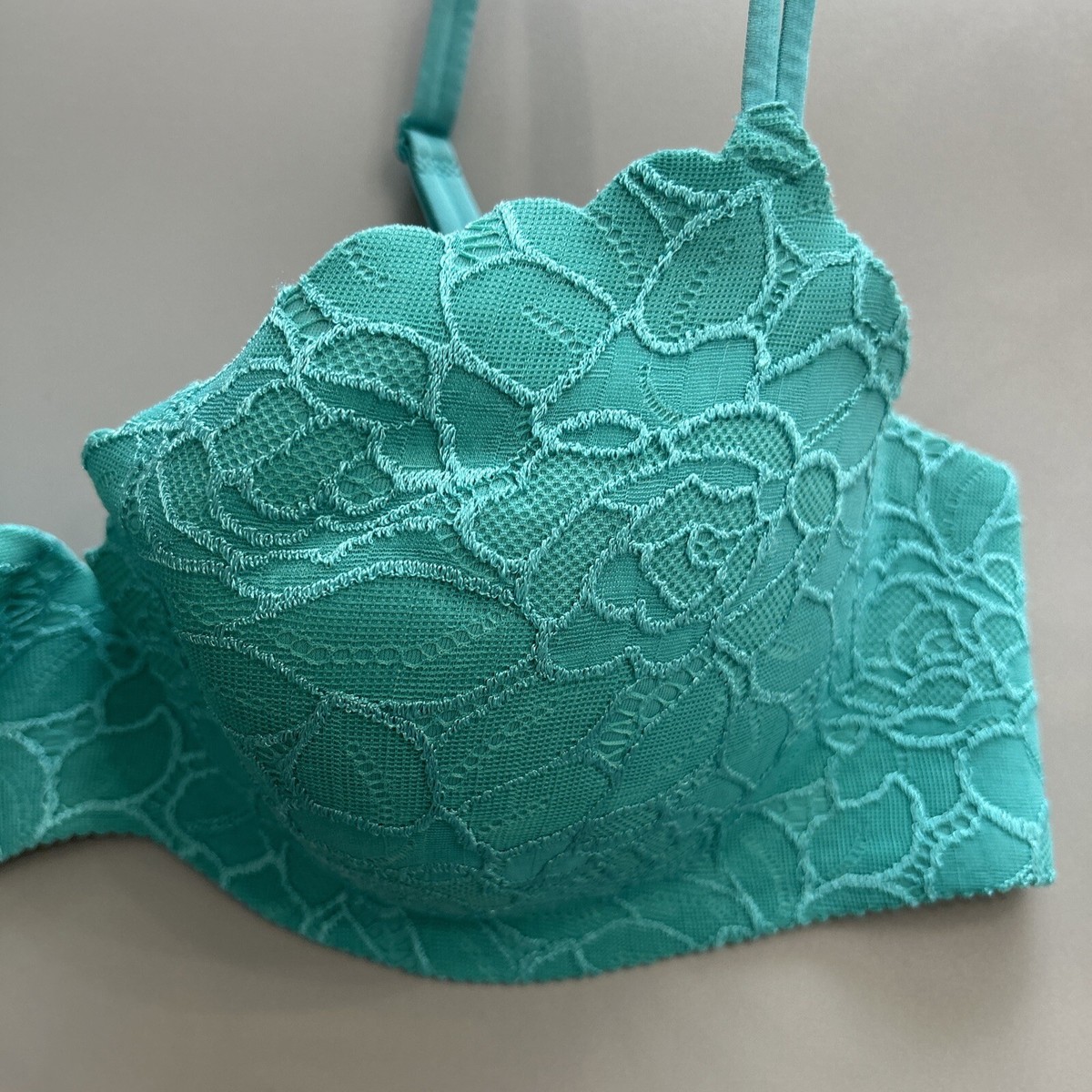 Victoria's Secret Very Sexy Secret Embrace Balconet Push-Up Teal