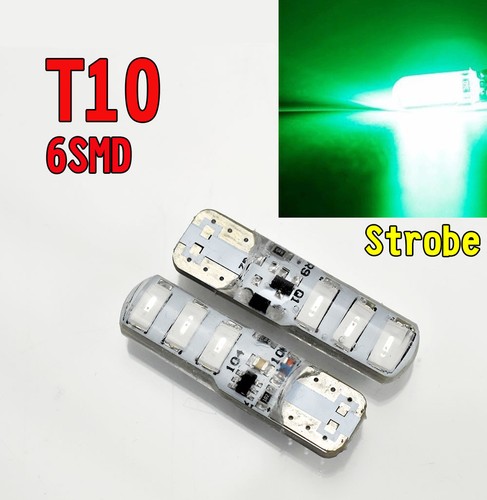 Parking Light T10 W5W 168 194 2825 12961 Strobe 6SMD LED Bulb K1 For Mini K - Picture 6 of 19