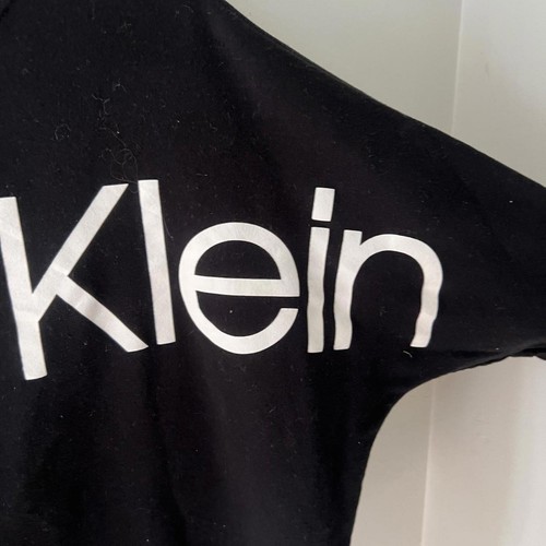 Calvin Klein Girl's Black and White Sweatshirt - Size M (can fit womens xs/s) - Picture 3 of 6