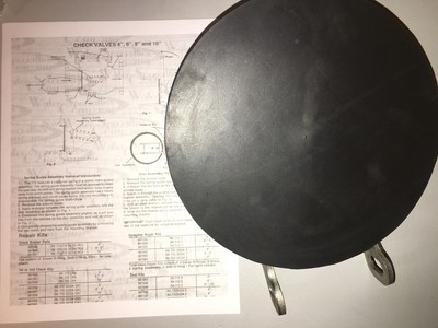 Watts Regulator Series 772//772DCDA 8'' Double Check Valve Disc Assembly 