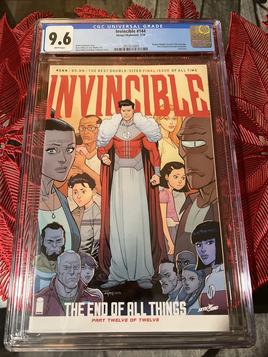 Invincible #144 Image Comics CGC 9.6 Final Issue