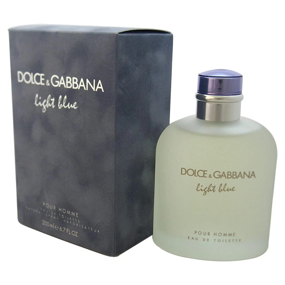 Dolce & Gabbana Light Blue Eau de Toilette 200ml 6.7 oz HUGE SIZE!!