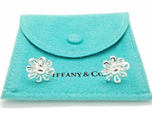 Tiffany & Co. Paloma Picasso Sterling Silver Daisy Stud Earrings