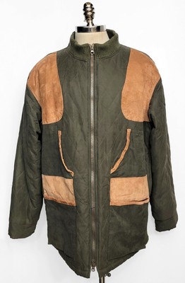 quilted shooting jacket