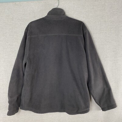 Horny Toad Fleece Jacket Mens L Gray Full Zip Lined Coat | eBay