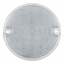 1957 Chevrolet Truck Parking Light L.e.d. Pair Clear With Amber Lights Gasket 1957 Chevrolet Truck Parking Light L.e.d. Pair Clear With Amber Lights Gasket