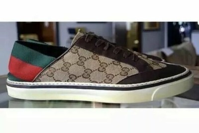 gucci shoes green and red