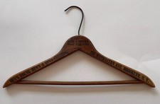 VTG Klein  Leonard Young Mens/boys Clothing Brooklyn Wood Hanger Advertising