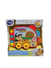 VTech Farm Fun Storybook Baby Toy Teaching Learning Story Book Lights New