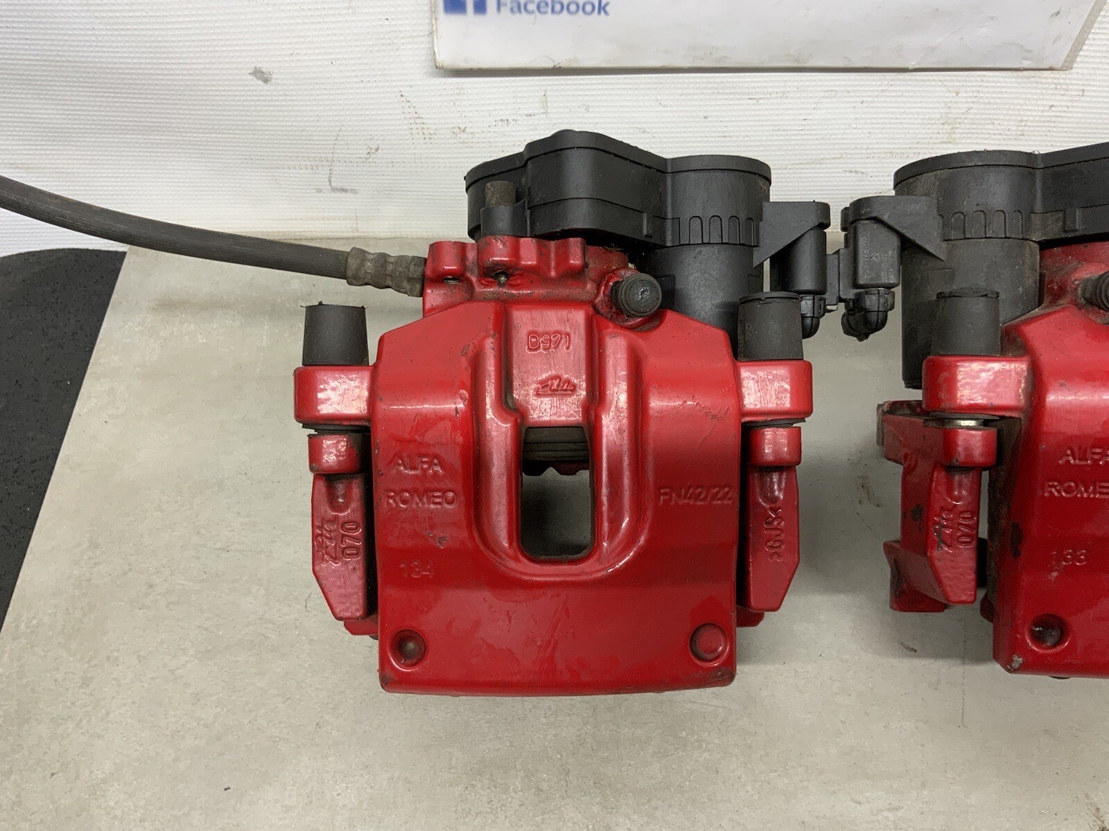 2017 - 2020 Maserati Levante M161 Rear Brake Caliper Left Right Pair