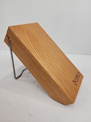 CUTCO 5 Slot KNIFE BLOCK SPACE SAVER STORAGE Replacement Gold Honey Oak