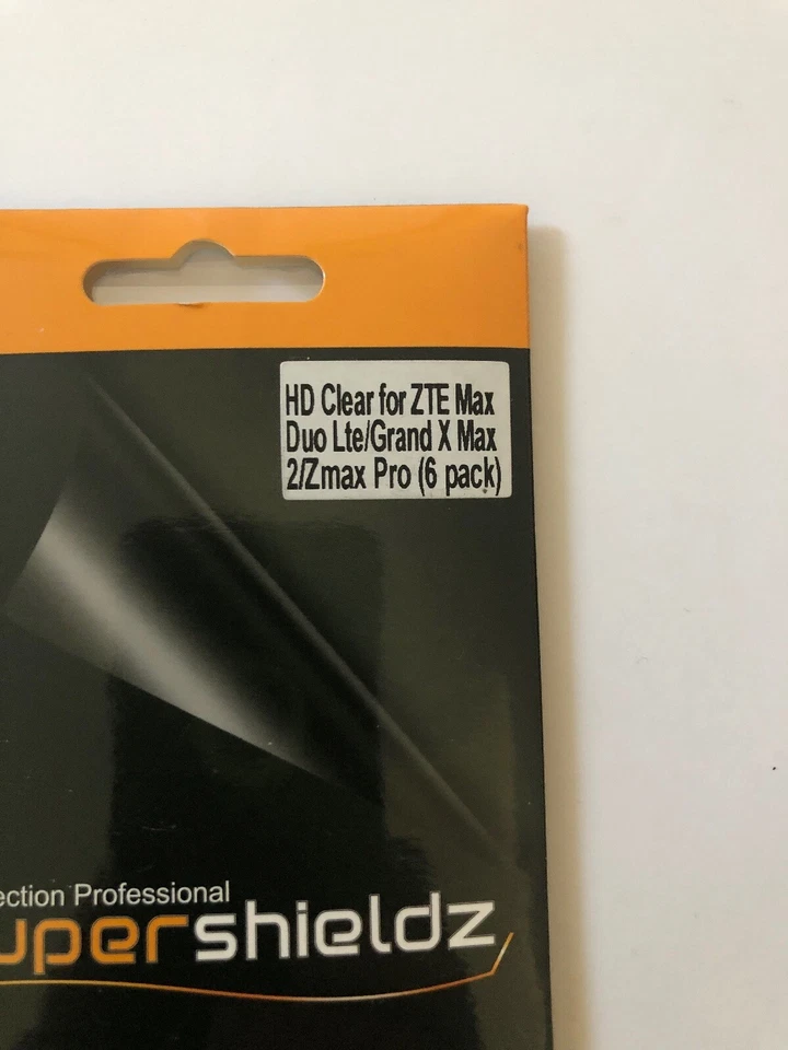 5x Protector de pantalla transparente Supershieldz para ZTE MAX DUO LTE Smacks Pro, Foto 2 de 3