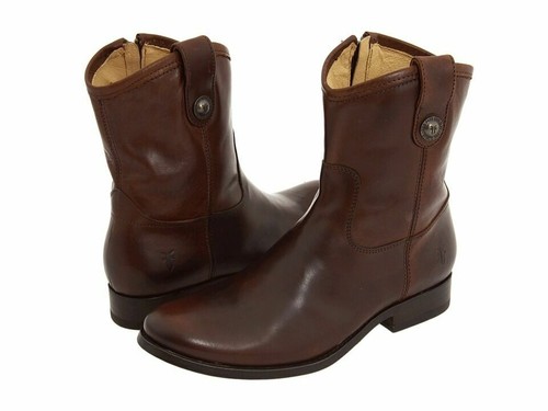 frye melissa button short boot