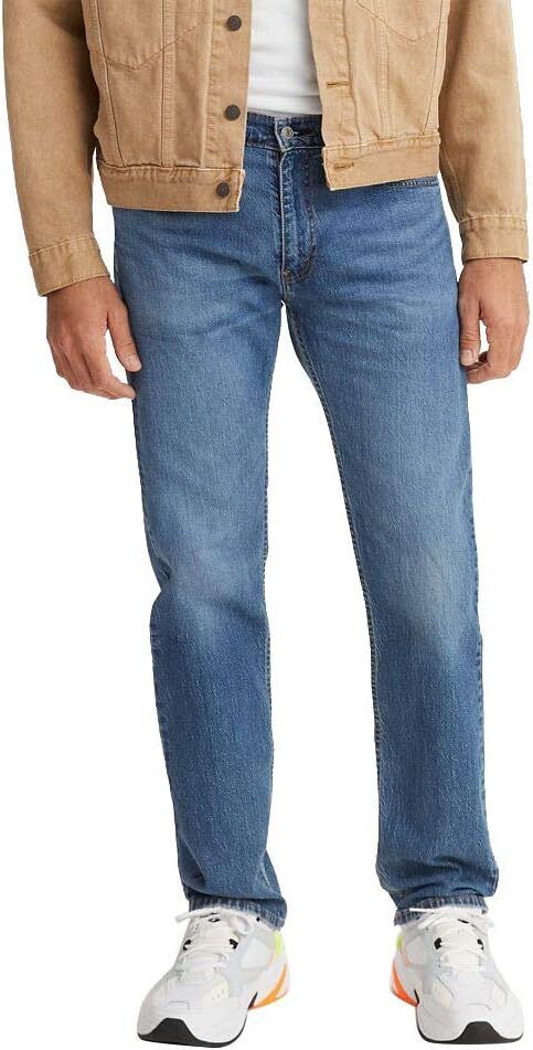 Levi's Men's 505 Regular-Fit Jeans, Fremont Drop Shot-Medium Levi's Men's 505 Regular-Fit Jeans, Fremont Drop Shot-Medium