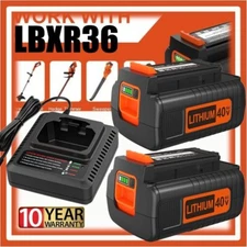 40V 2.0Ah for Black Decker 40 Volt Max Lithium Battery or Charger LBXR36 LBX2040