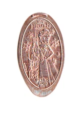 Elongated Penny "Frozen" Elsa Disney Springs Once Upon a Toy Zinc