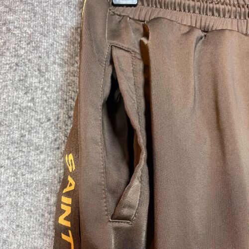 SAINT MORTA Jogger Pants Adult Medium Brown Elastic Waist Drawstring Mens. - Picture 3 of 14