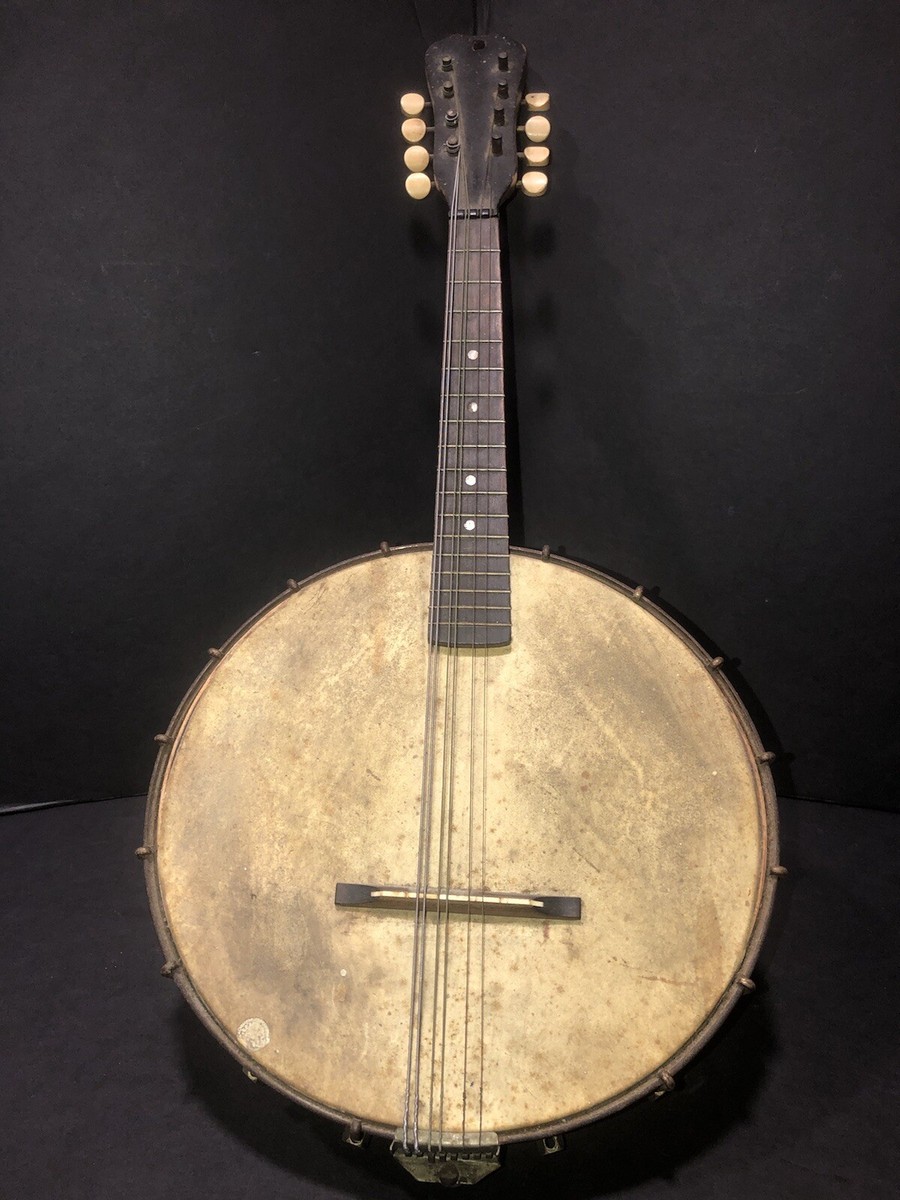 Vintage ポンチョ フリンジ ベージュ ANTIQUE 8-STRING BANJO JOS. B. ROGERS, JR VEGA STYLE | eBay