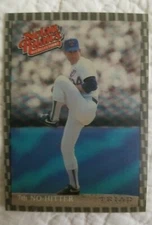 NOLAN RYAN 1993 WHATABURGER TRIAD BASEBALL 3D HOLOGRAM 7TH NO HITTER CARD 