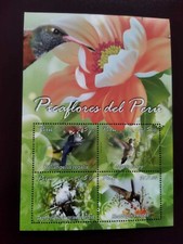 PERU - 2013 Hummingbirds #1832 souvenir sheet - VF MNH