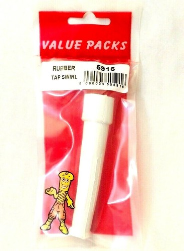 Rubber 1/2" Kitchen Bath Tap Swirl Flexible Fitting Prevent Splashes New - 第 1/2 張圖片