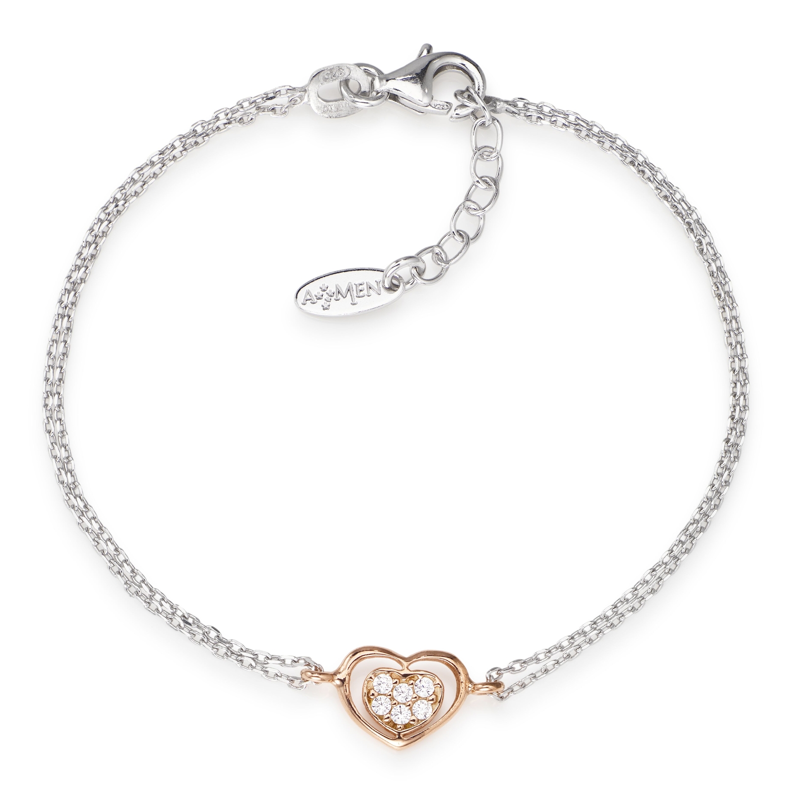 Bracelet Amen BR2HBR Silver 925 Love Collection