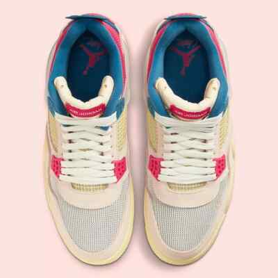 UNION × Nike Air Jordan 4 SP Guava Ice Light Fusion Red DC9533-800