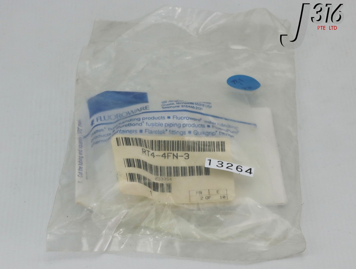 ラン 13264 FLUOROWARE FLARETEK TEE ADAPTER,MNPT RUN,PFA,0.13