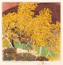 Autumnal Glory By Gustave Baumann Quality Print - Frame Me
