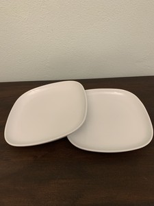 (2) IKEA 365+ Susan Pryke Square Plate Dessert Bread Salad ...