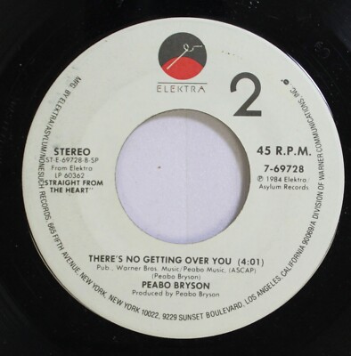 Soul 45 Peabo Bryson - There'S No Getting Over You / If Ever You'Re In My Arms A