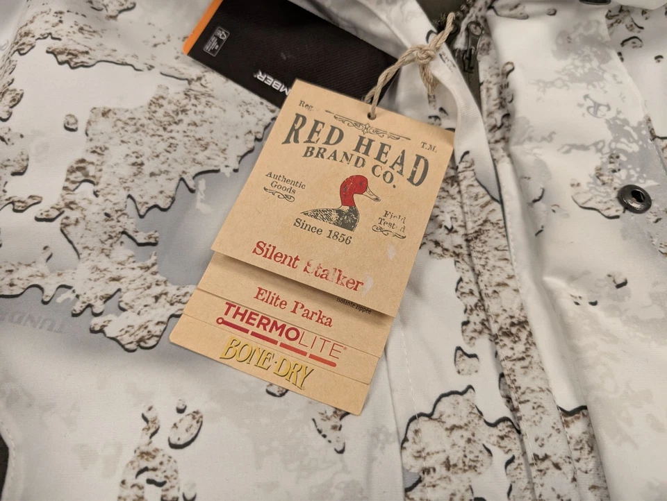 RedHead Silent Stalker 3-in-1 Insulated Hunting Parka & Bibs Combo Medium Tundra - Image 4 of 4