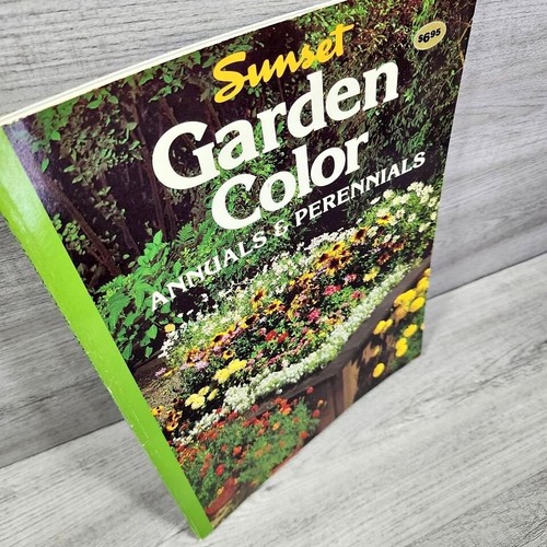 1981 Garden Color Annuals And Perennials Old Vintage Book Fair