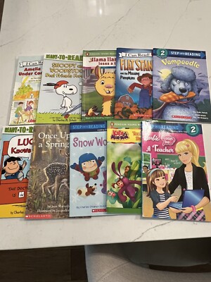 I can read Level Two reader book lot 10 Books