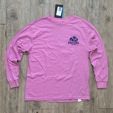 Salt Life Girls Live Salty Long Sleeve Performance Beach Shirt, Size Youth Small