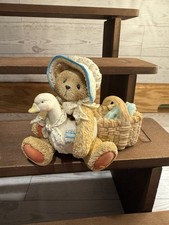 Vintage 1991 Cherished Teddies KATIE "A Friend Always Knows When You Need A Hug"