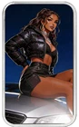 Bullion Baddies S 7 Backstage Sexy Cashmire Kira Nice 1 oz Silver Bar