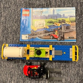 LEGO City Cargo Train 60052 In 2014 Used Retired Comp W/Manuals