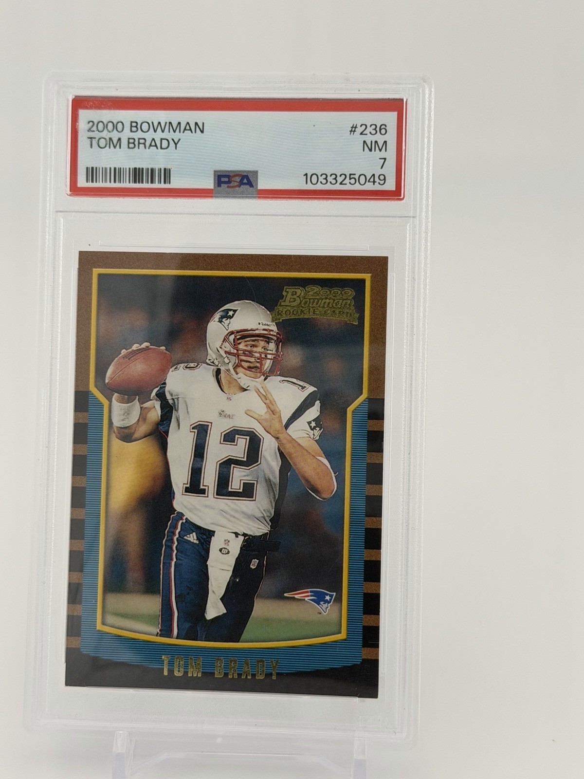 2000 Bowman Tom Brady #236 (RC)