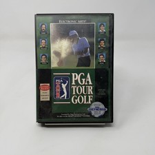 PGA Tour Golf (Sega Genesis, 1991) COMPLETE (CIB), TESTED! With Manual And Case