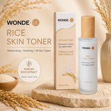 Wonde-UK Rice Skin Toner - Deep Hydration, Brightening, & Soothing Care