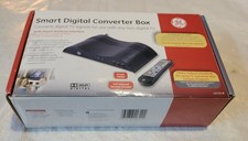 GE General Electric DTV Smart Digital to Analog TV Converter Box w/ Remote NEW