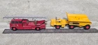 Lesney Matchbox King Size K-2 KW Dart Dump Truck and Merryweather Fire Engine