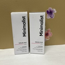 2 X Minimalist 2 Salicylic Acid Serum For Acne, Blackheads-1 Oz. Exp. 1/2026
