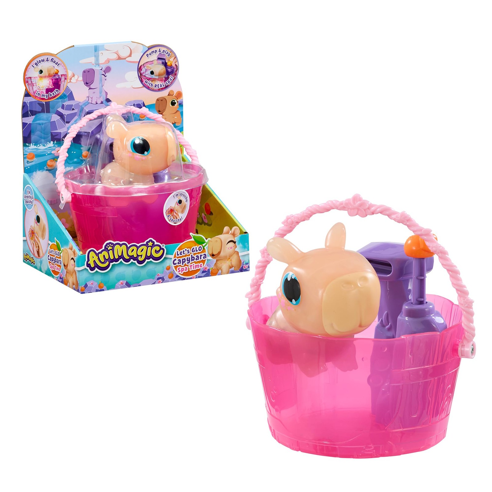 Bizak Animagic Capibara SPA Time Playset Balnerario Bath and Relax Your Intera 10390₽