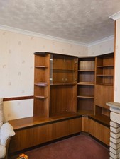 Beautiful Vintage Mid‑Century Wall Unit / Display Cabinet G Plan