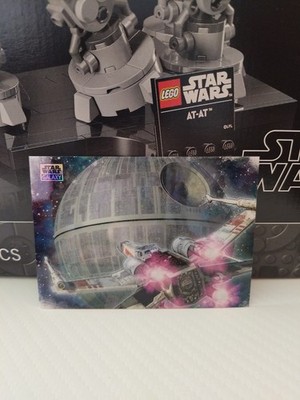 2025 Star Wars Galaxy SWIN-1 X-wing and the Death Star /150 Atomic Refractor
