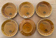 Prince Hubert Polignac Cognac 6x Coaster Untersetzer Keramik St.Clement France