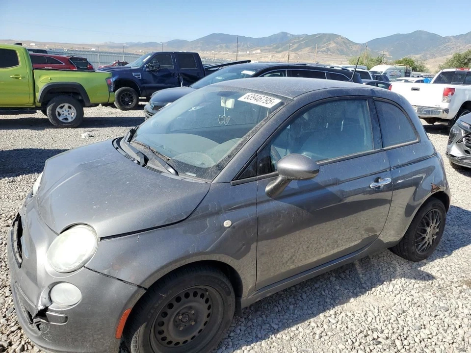 500 FIAT  2013 Front Door Trim Panel 1397841 - Image 2 of 4